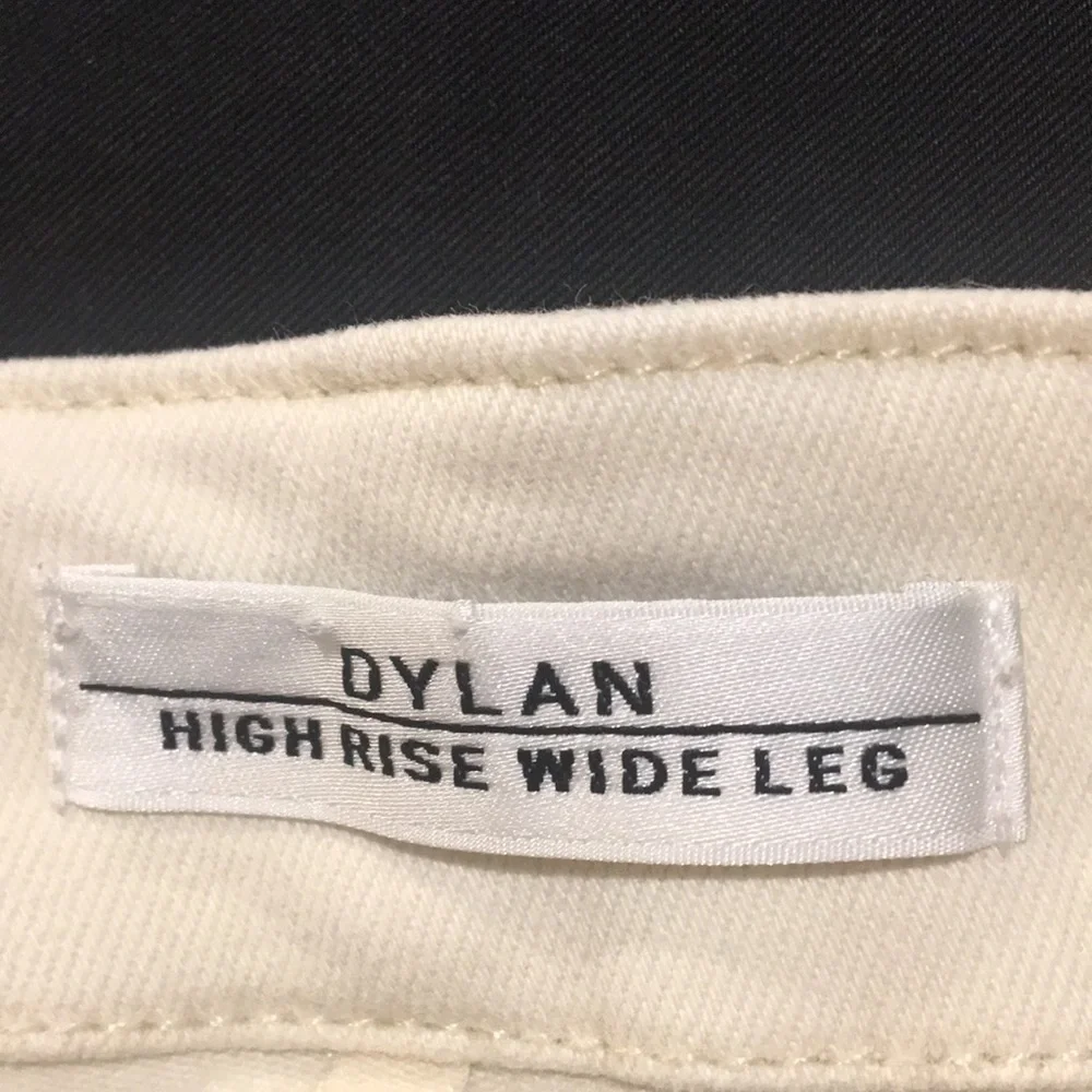 Vigoss women Dylan High Rise Wide Leg Crop jean pants stretch size 28